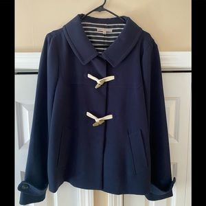 Navy blue Nautical pea coat